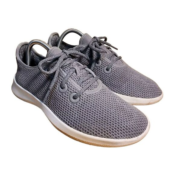Allbirds Tree Runners TR Lace Gray Shoes Sneakers - Womens Size US 9 - Picture 1 of 9